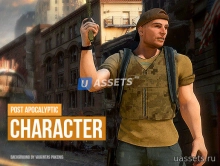 Post apocalyptic survival character