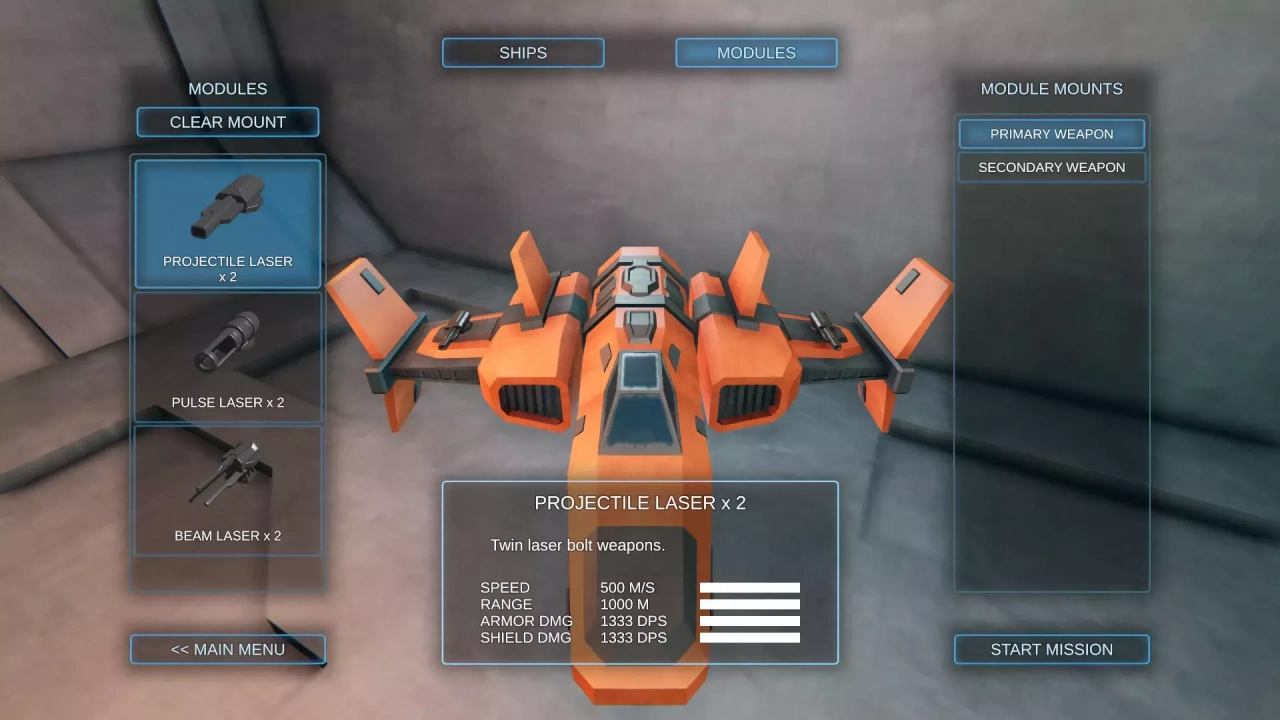 Screenshot #1 - Space Combat Kit