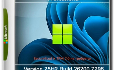 Windows 11 Pro by OneSmiLe 25H2 build 26200.7296