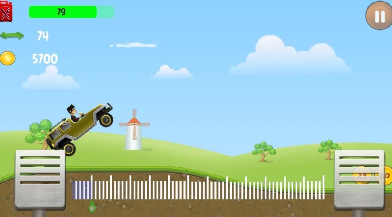 Screenshot #2 - БЕЗУМНЫЕ ГОНКИ НА ХОЛМАХ