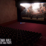 Screenshot #1 - Cinema hall - interior and props