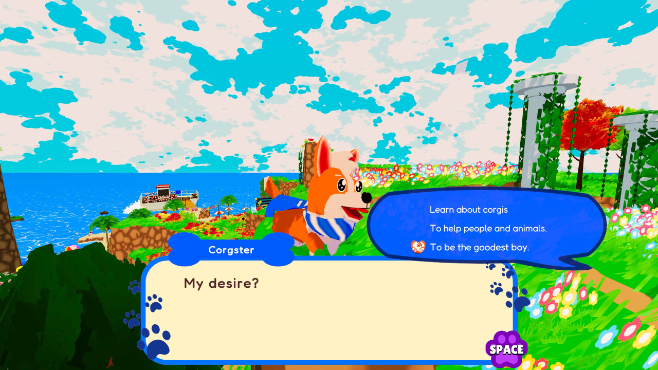 Screenshot #1 - A Corgi's Cozy Hike