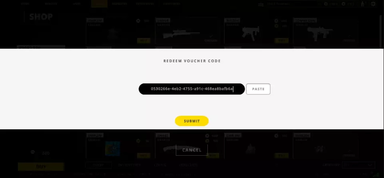 Screenshot #3 - Vouchers