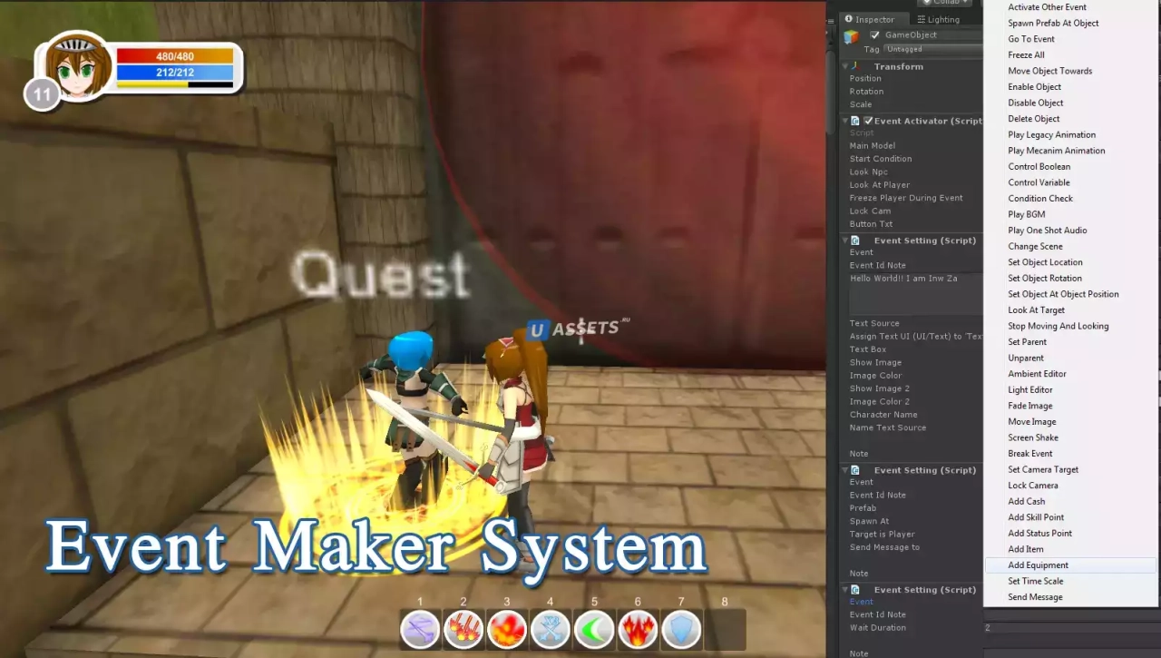 Screenshot #4 - Action-RPG Starter Kit