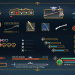 Screenshot #3 - Fantasy Warrior HUD - Synty INTERFACE - GUI