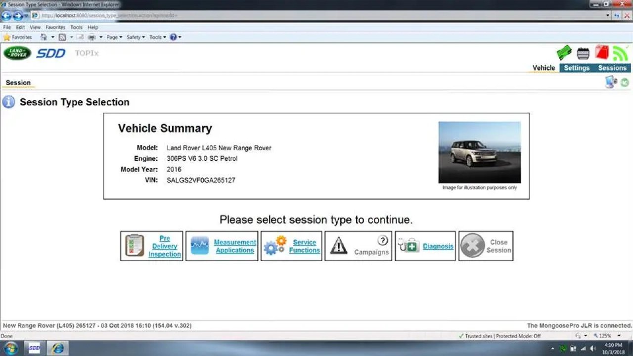 Screenshot #1 - Jaguar Land Rover JLR SDD 165 [08.2024] Full