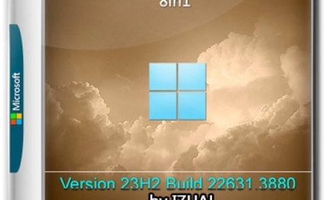 Windows 11 с лаунчером 23h2 (build 22631.3880) [8in1] (x64) by IZUAL