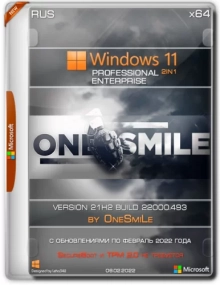 Windows 11 21H2 x64 Russian Edition build 22000.493