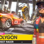 Screenshot #1 - POLYGON - Street Racer - Low Poly 3D Art by Synty