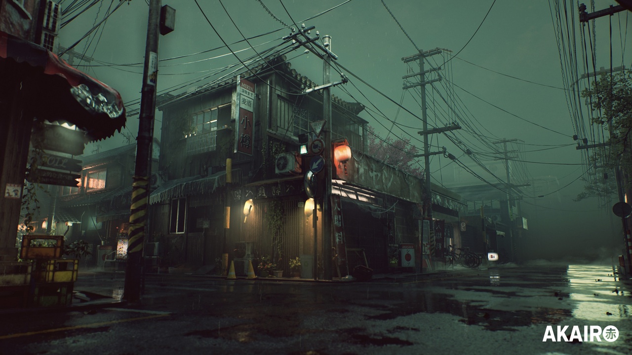 Screenshot #3 - Foggy Japanese Street (5.6 – 5.7) for Unreal Engine