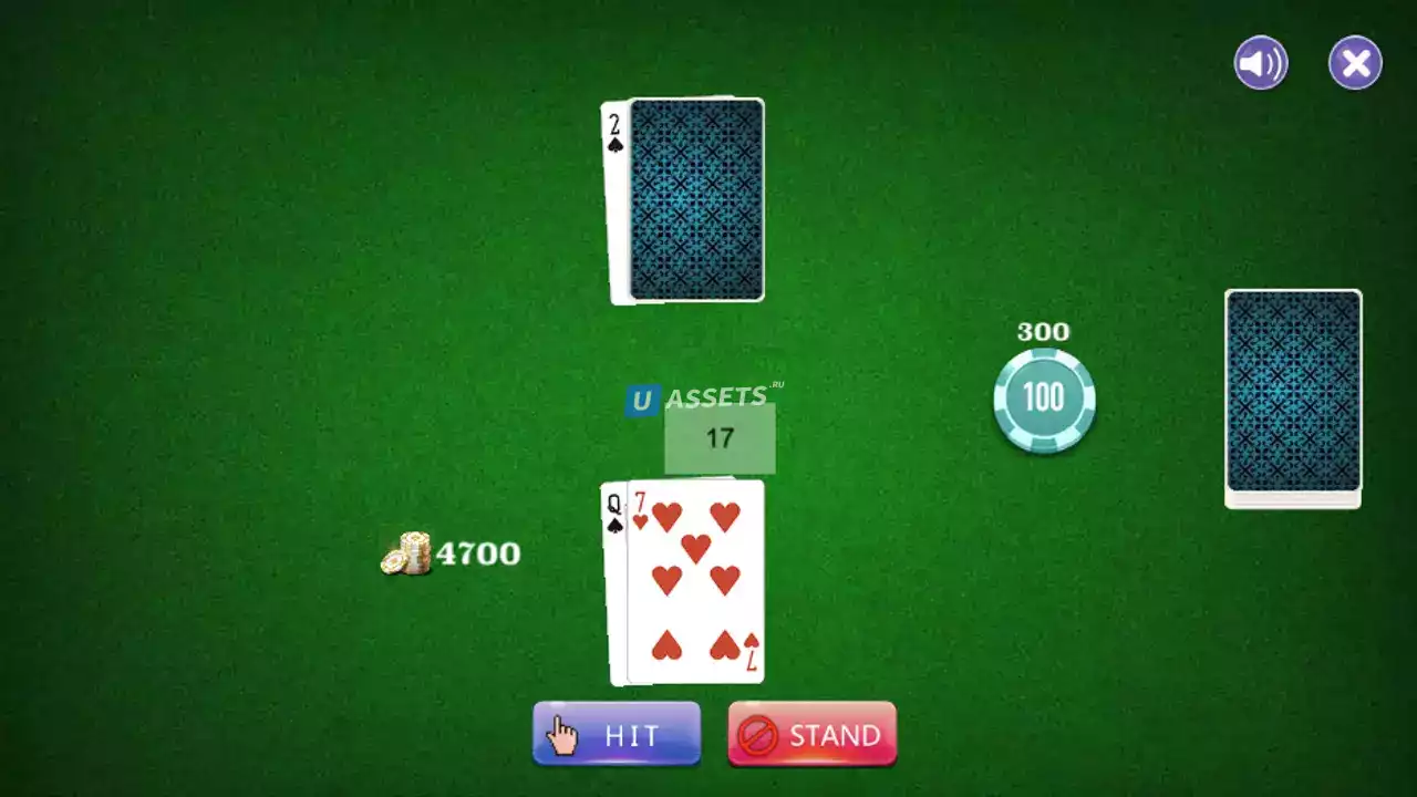 Screenshot #1 - Blackjack Full Game