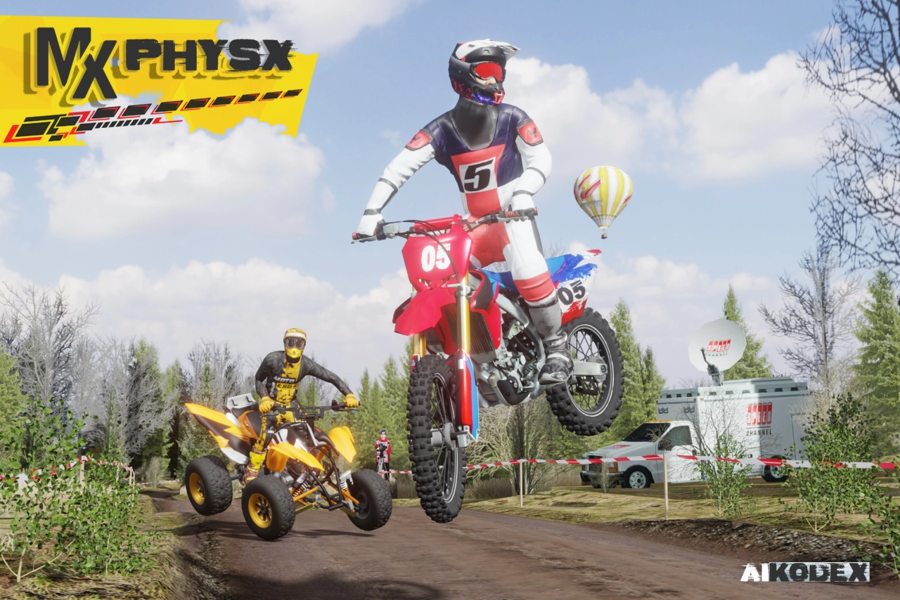 Screenshot #1 - Simple Motocross Physics Unity