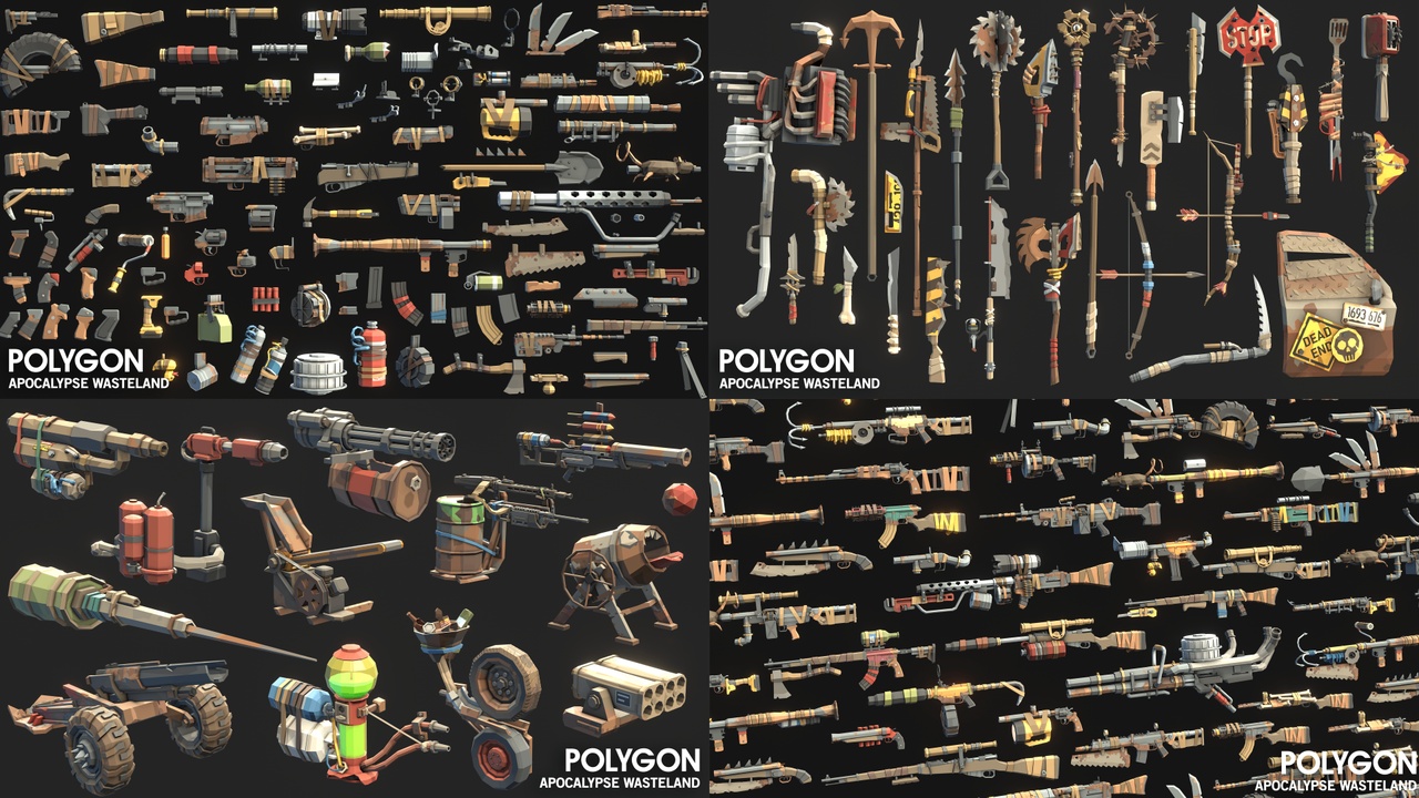 Screenshot #3 - POLYGON - Apocalypse Wasteland UE4.26+