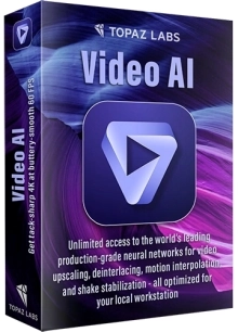 Умный видеоредактор Topaz Video AI 4.0.3 x64 RePack by KpoJIuK