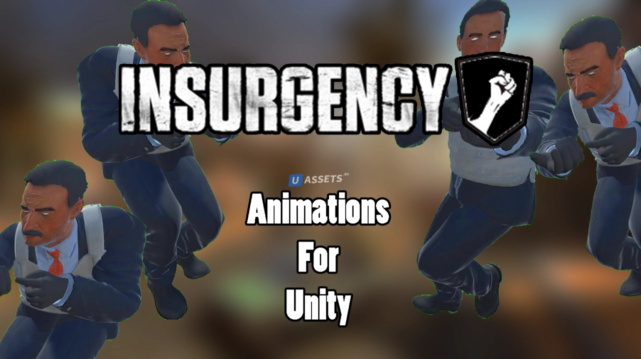 Screenshot #1 - Third Person Animations Insurgency for Unity