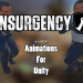 Third Person Animations Insurgency for Unity