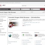 Screenshot #1 - Comodo Dragon Браузер 125.0