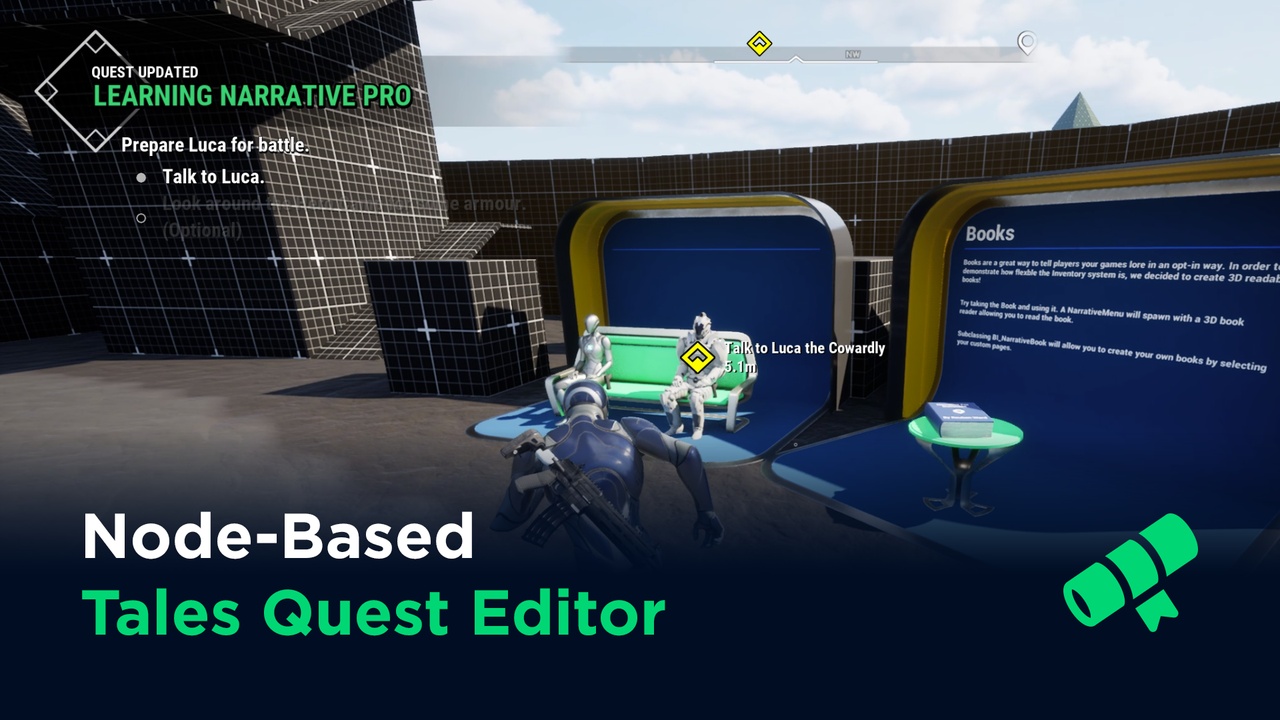 Screenshot #1 - Narrative Pro 2 - Complete Game Framework UE5.6  v2.2.6  Unreal Engine