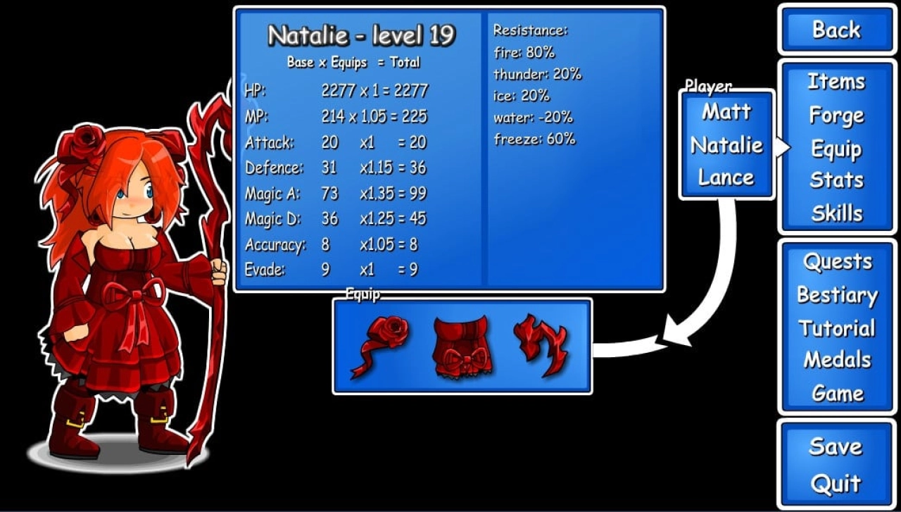 Screenshot #2 - Epic Battle Fantasy 3