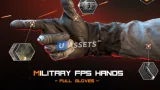 Screenshot #1 - Military FPS Hands: Full gloves