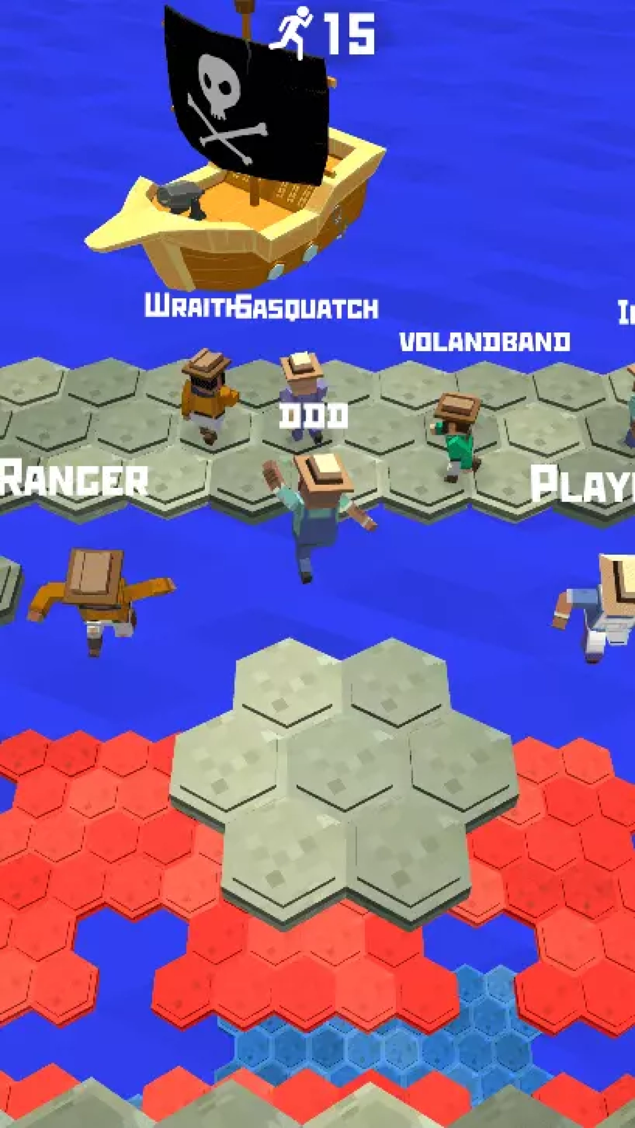 Screenshot #3 - Falling Royal Race