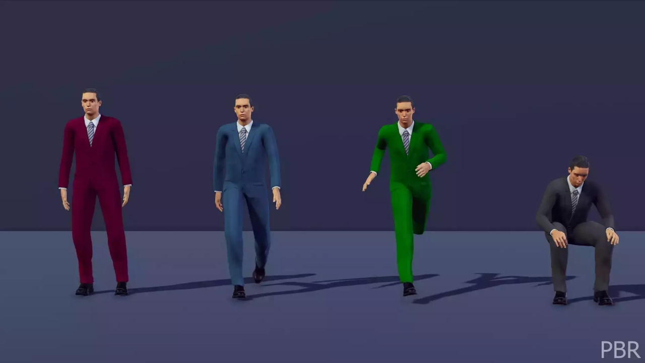 Screenshot #3 - Male Character With Suite