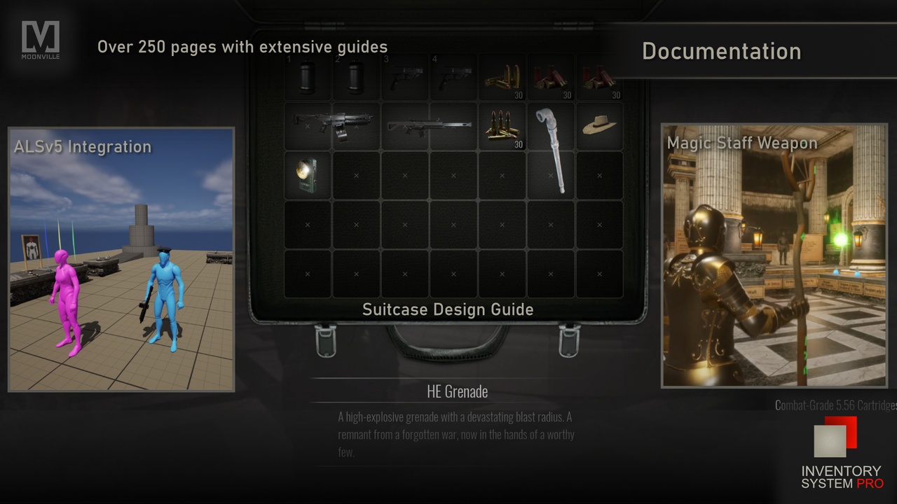 Screenshot #12 - Inventory System Pro by Moonville (UE5.5) - готовый инвентарь