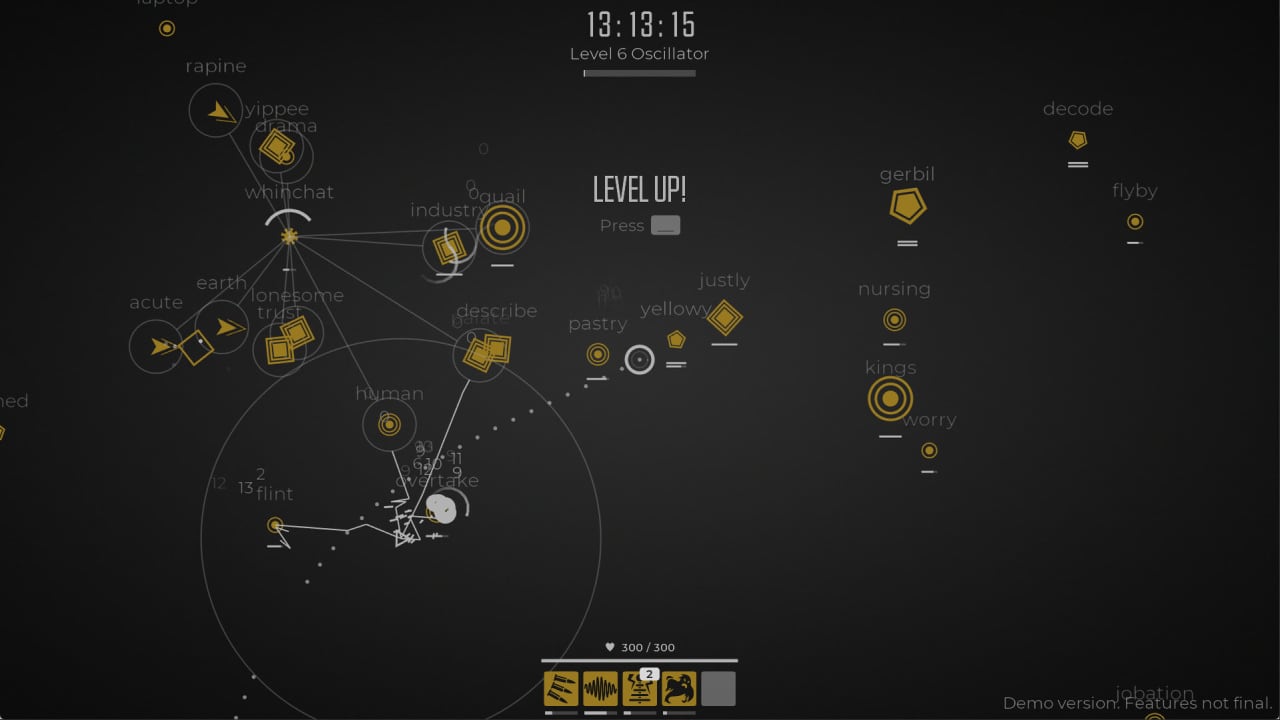 Screenshot #7 - Glyphica: Typing Survival