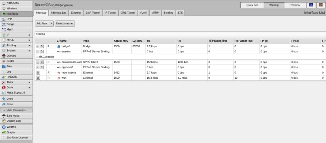 Screenshot #3 - Mikrotik RouterOS v7.13.3