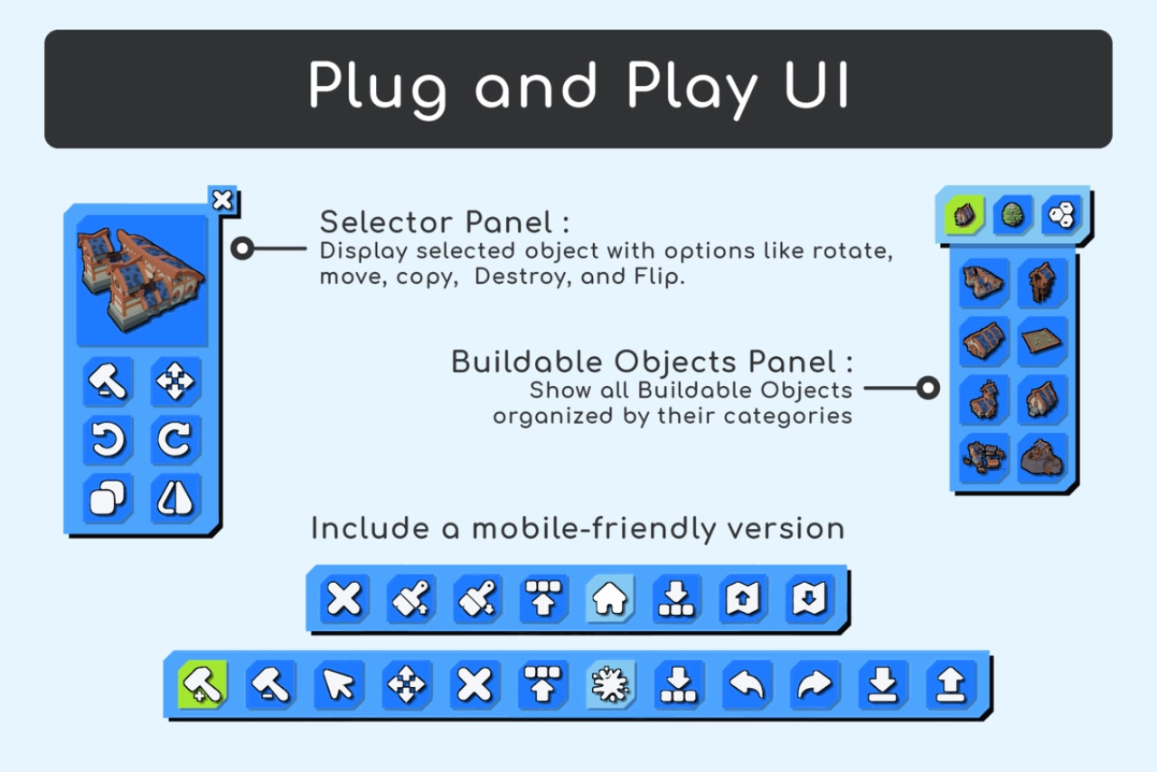 Screenshot #6 - Easy Grid Builder Pro 2 — Advanced Modular Grid System for Unity (2D & 3D)