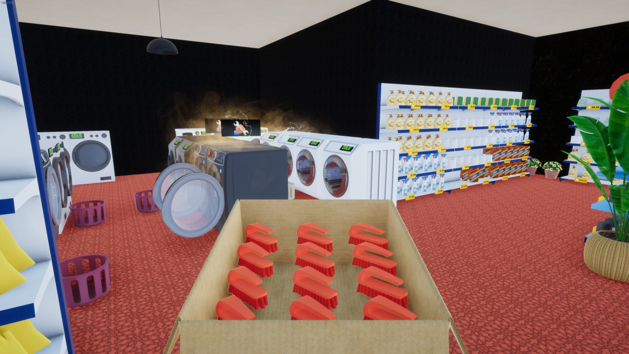 Screenshot #2 - Laundry and Supermarket Simulator