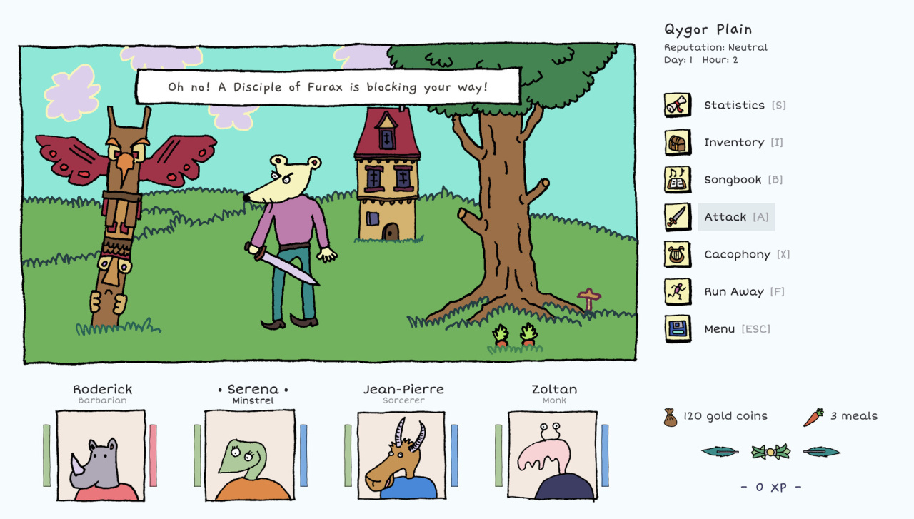 Screenshot #2 - Heroes of the Seven Islands