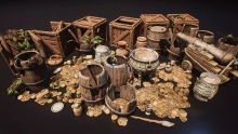 Ruins Treasure Prop Pack