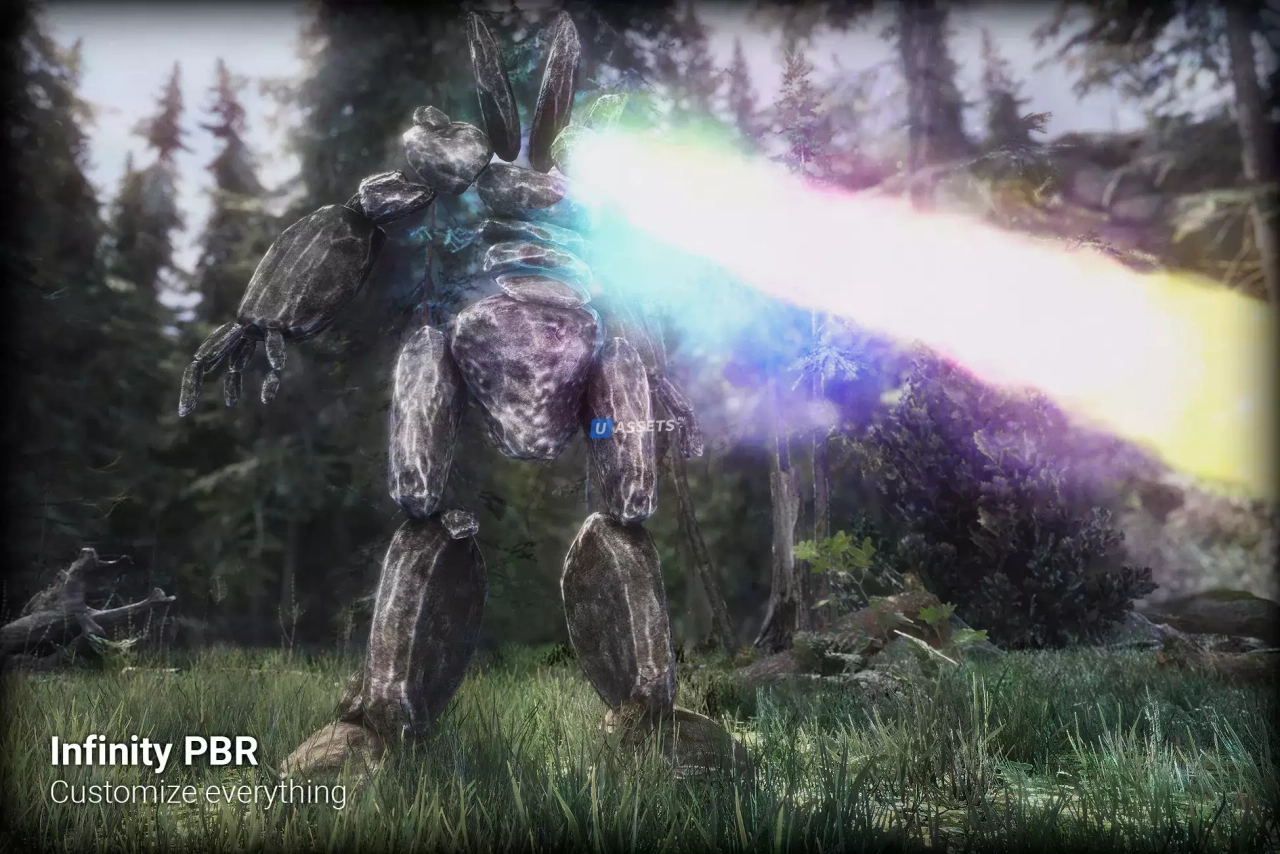 Screenshot #1 - Rock Monster Pack PBR - Fantasy RPG