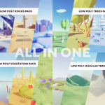 Screenshot #1 - Low Poly Nature Bundle