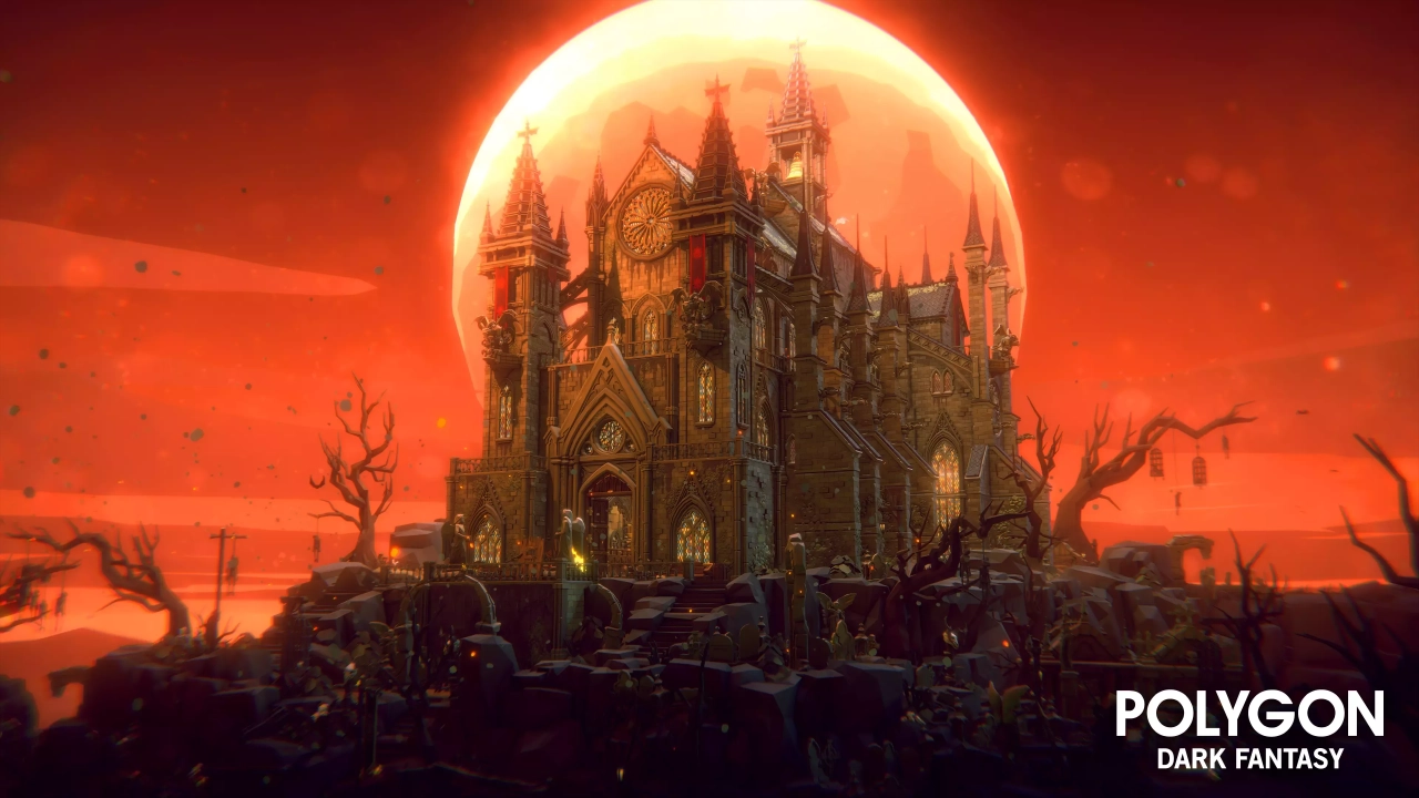Screenshot #1 - POLYGON - Dark Fantasy - Low Poly 3D Art by Synty