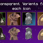 Screenshot #3 - Hand Painted Armor & Equipment Icons