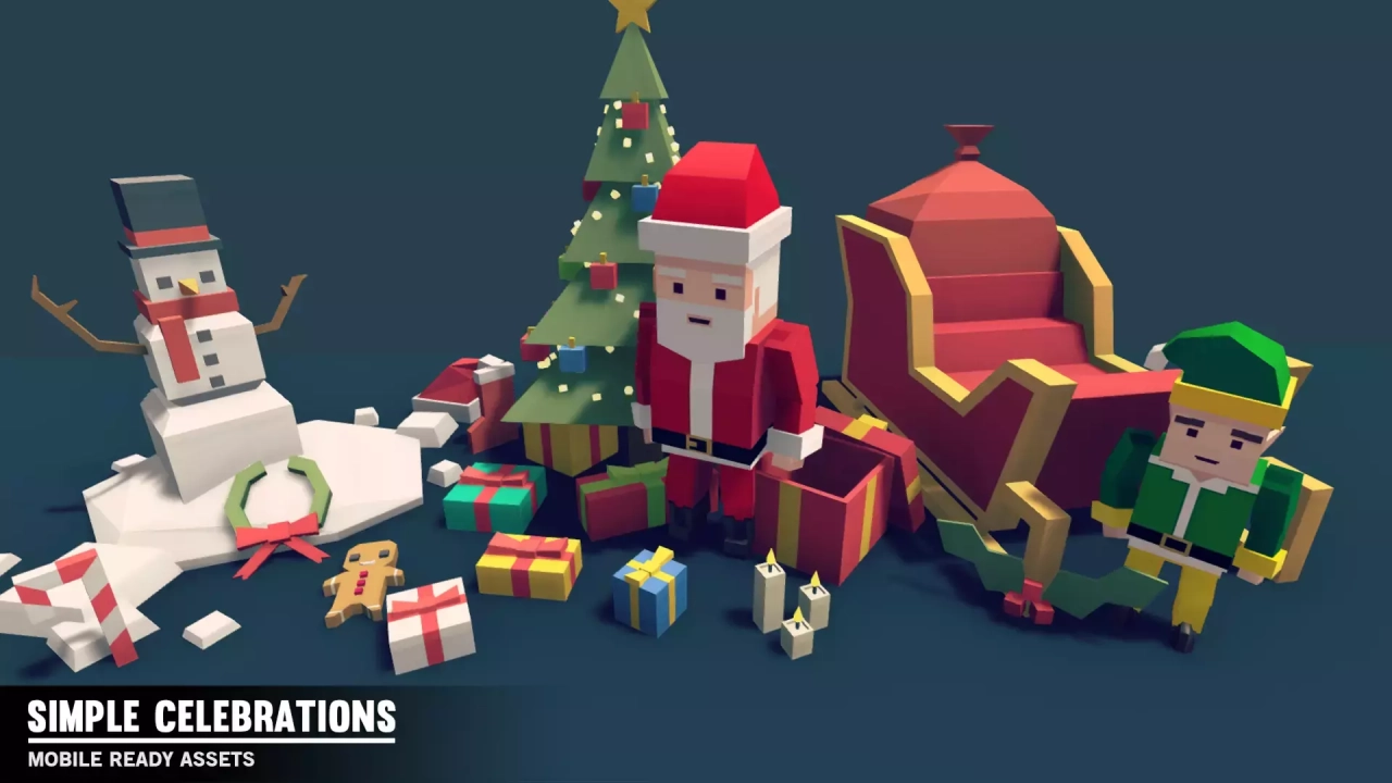 Screenshot #1 - Simple Celebrations - Cartoon assets
