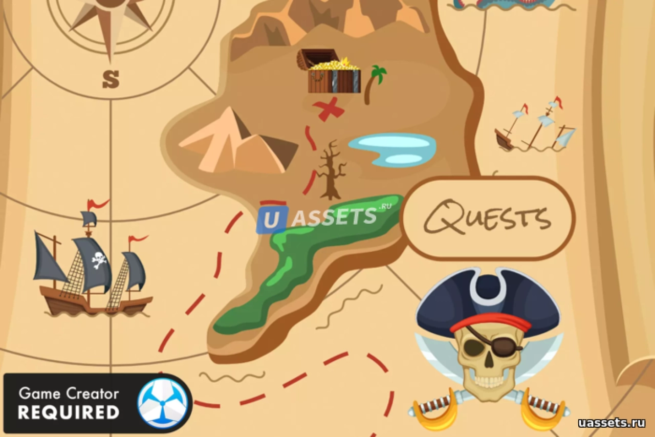 Screenshot #1 - Quests (Game Creator 1)