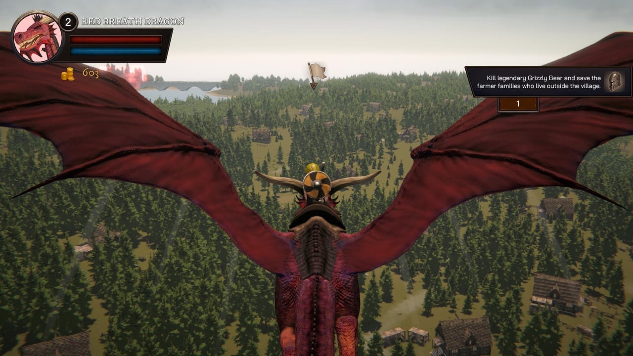 Screenshot #3 - On the Dragon Wings - Birth of a Hero