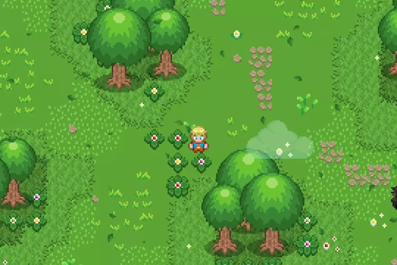 Screenshot #3 - 2D Farm Game Grasslands 4 Seasons Tileset