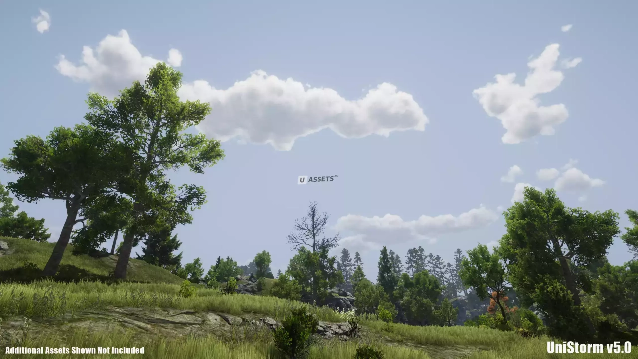 Screenshot #1 - UniStorm - Volumetric Clouds Sky Modular Weather and Cloud Shadows