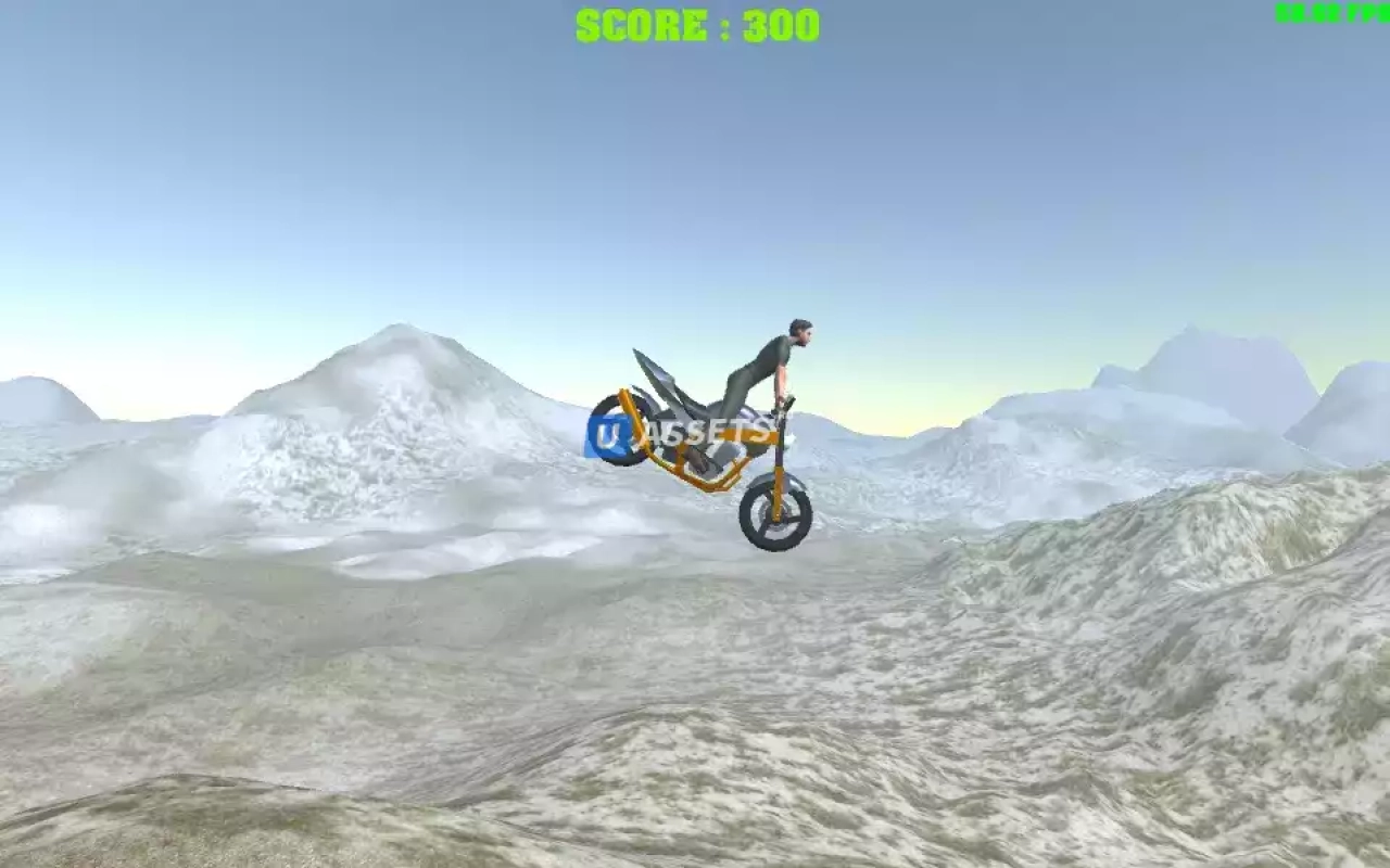 Screenshot #3 - Side-Scroller Motorcycle Kit