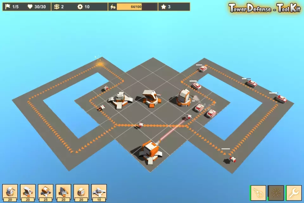 Screenshot #4 - Tower Defense Toolkit 4 (TDTK-4)