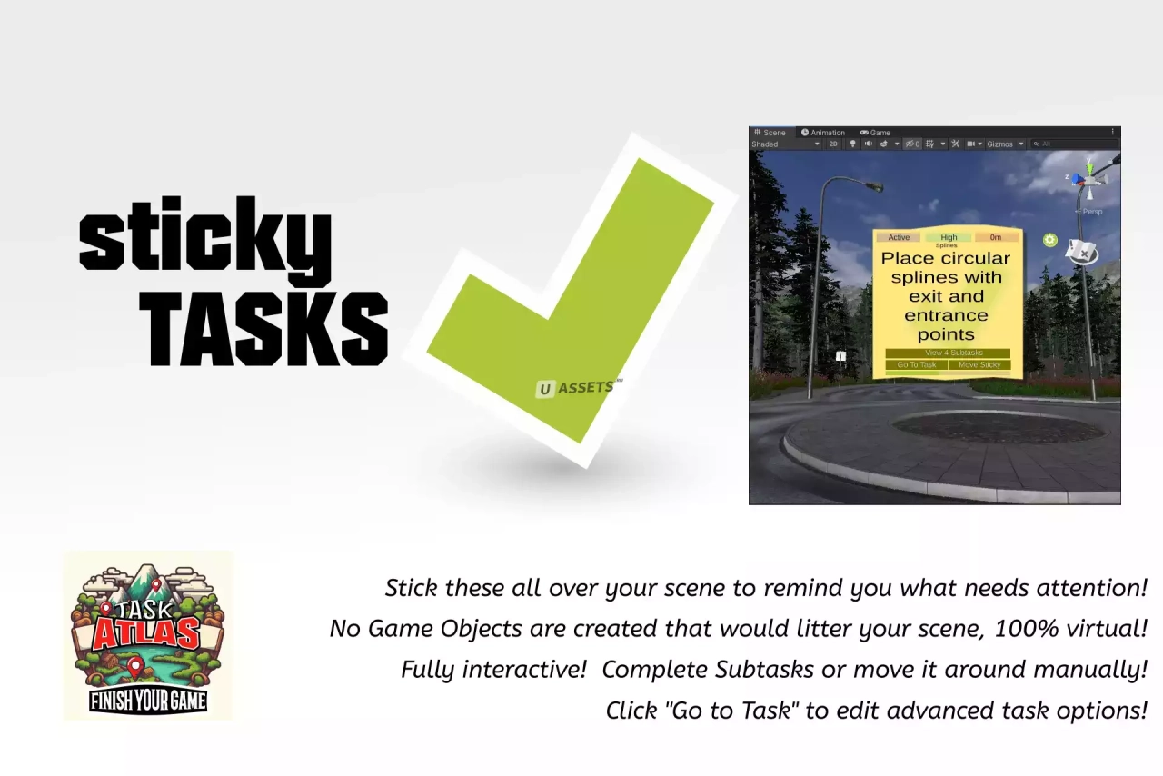 Screenshot #3 - Task Atlas - Tasks, Stickies, Maps, Reference Galleries and more!