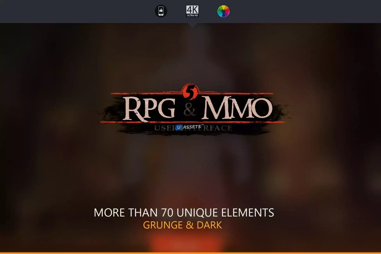 Screenshot #1 - RPG & MMO UI 5