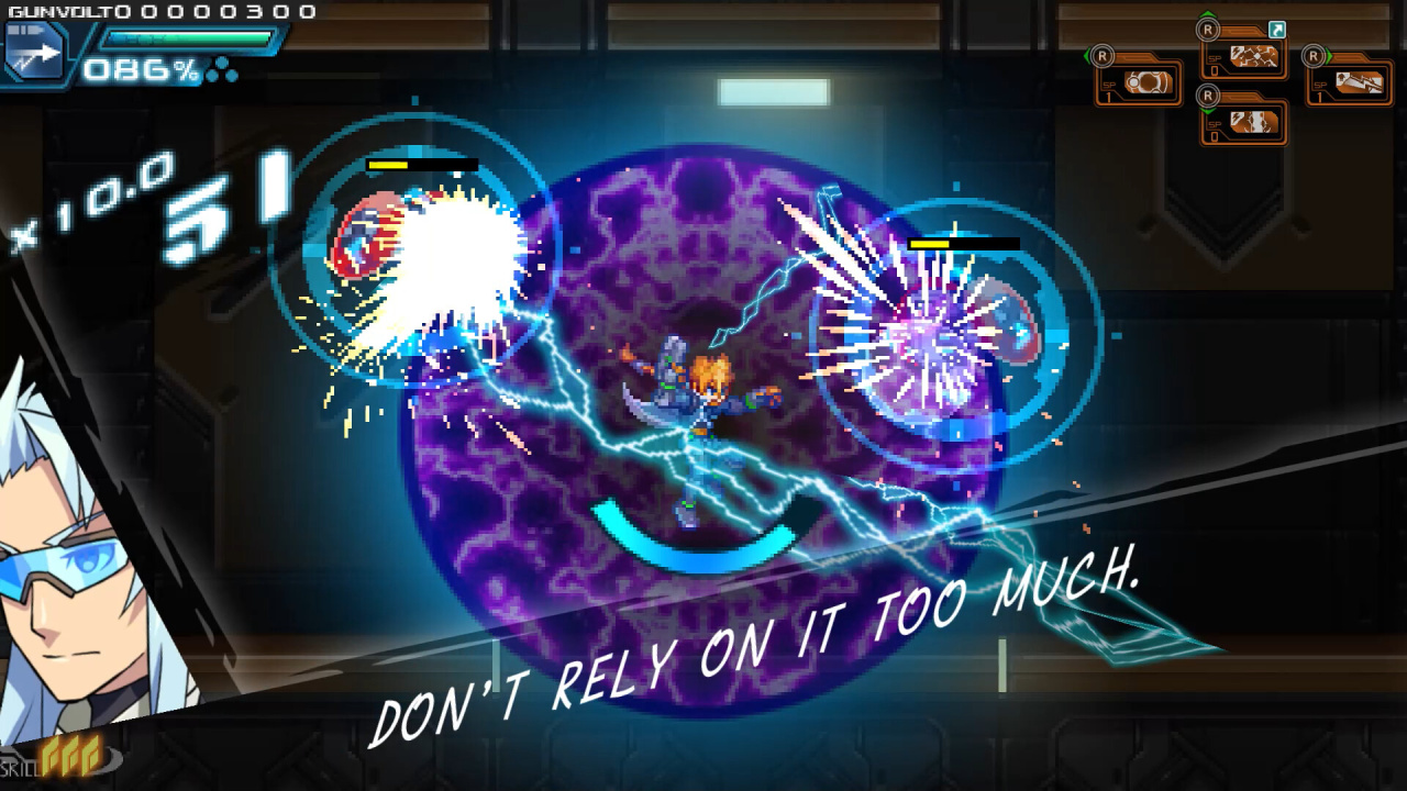 Screenshot #1 - Azure Striker Gunvolt Trilogy Enhanced