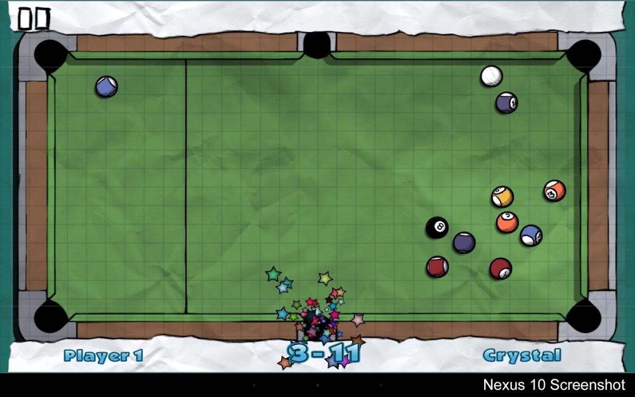Screenshot #4 - DOODLE POOL HD 2.4