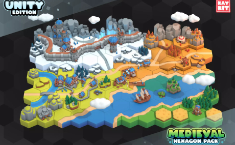 KayKit - Medieval Hexagon Pack