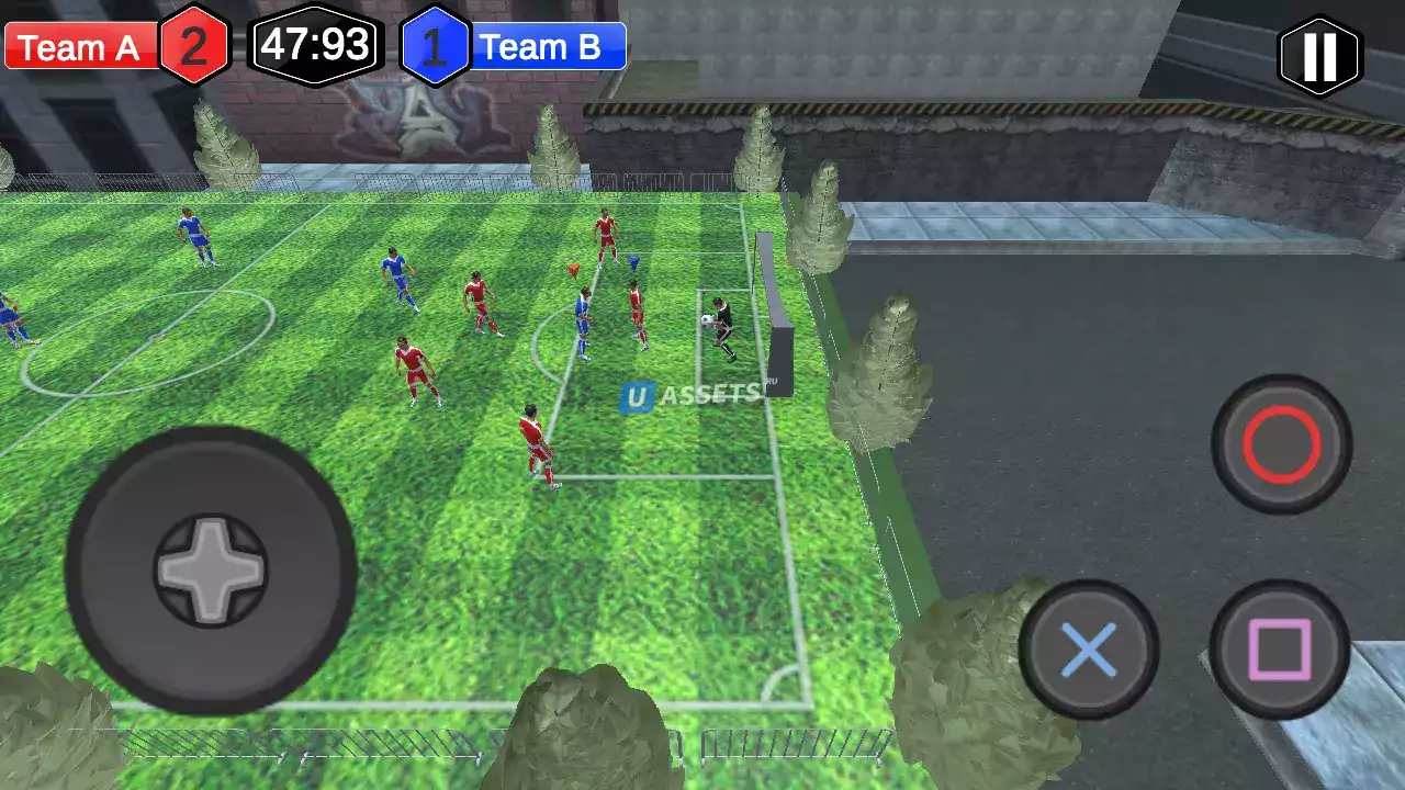 Screenshot #3 - Street Football Game